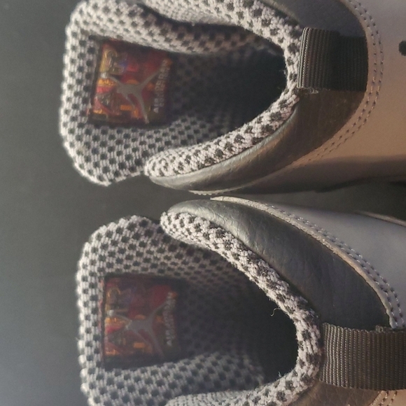 Air Jordan X 10 Retro Cool Grey Infared SZ 5 Women's - Picture 5 of 7